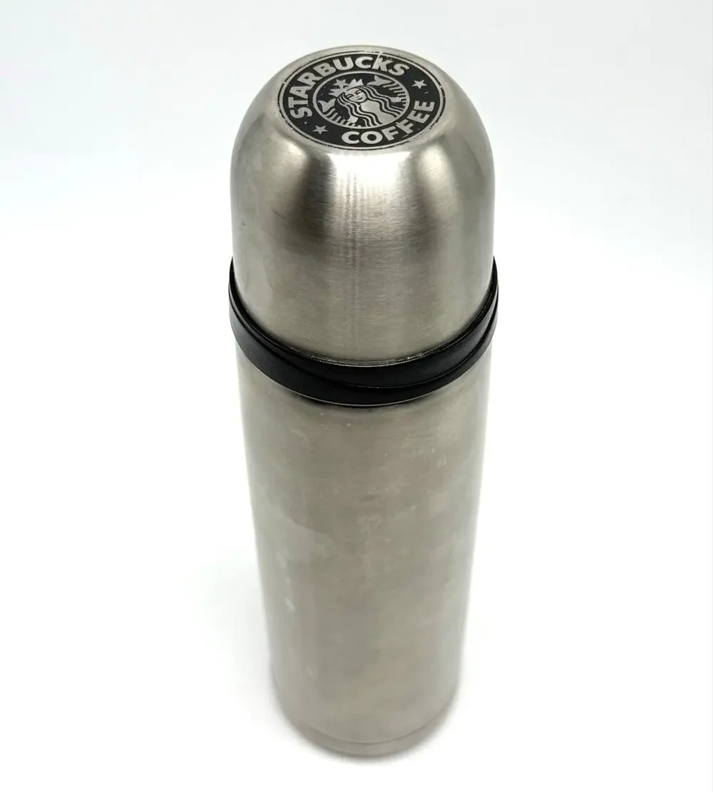 Starbucks Stainless Vacuum Flask Thermos 16oz Vintage Travel Tumbler Cofffee
